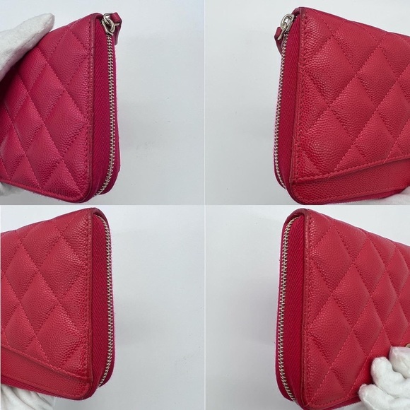 Authentic Chanel Classic caviar zippy long wallet - Picture 14 of 16